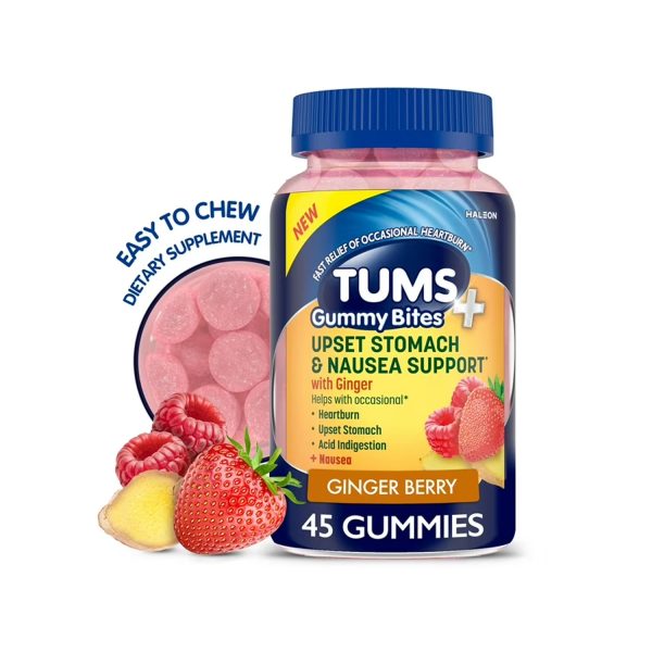 Диетическая добавка с имбирем для поддержки желудка и от тошноты