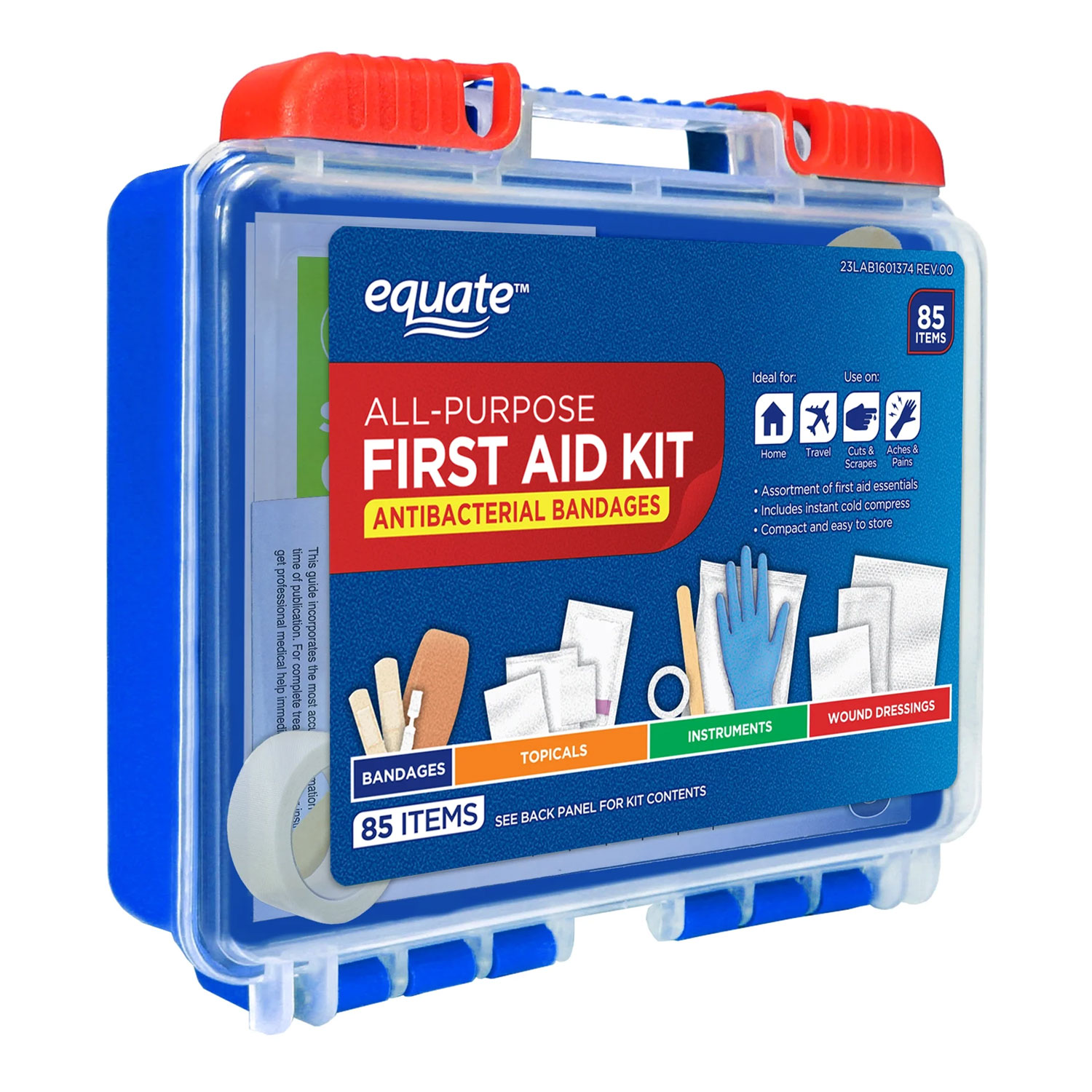 Дорожная аптечка Equate - 85 предметов — изображение 2