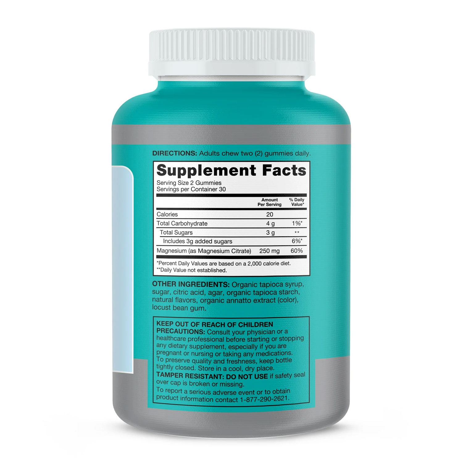 Жевательные конфеты с магнием Qunol 250мг для нервов, мышц и суставов — изображение 2