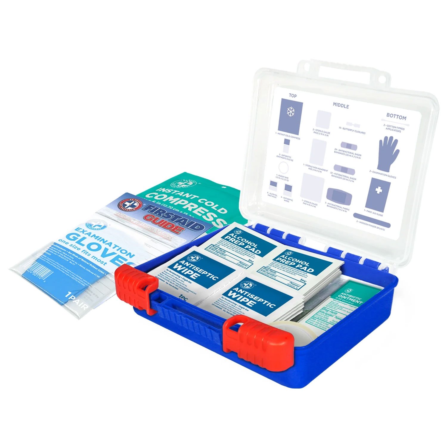 Дорожная аптечка Equate - 85 предметов — изображение 3